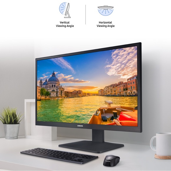 Samsung 22” FHD 60 hz LED Computer Monitor 1080 HDMI VGA - Picture 2 of 8